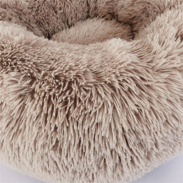Round Long Hairy Autumn And Winter Nest Pad Cat Mattress null
