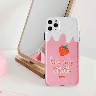 Strawberry Milk  Phone Case null