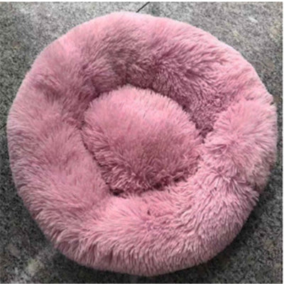 Round Long Hairy Autumn And Winter Nest Pad Cat Mattress null