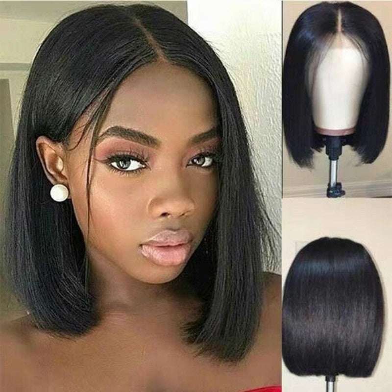 Wig Women Short Human Hair Wigs Bob Brazilian Black Women Remy null