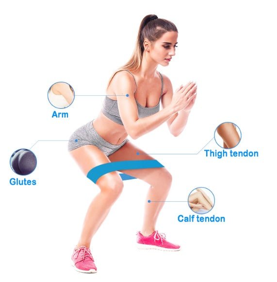 Resistance Bands Sealing Elastic Booty Sport Bodybuilding Rubber Band For Fitness Gym Leagues Equipment Sports Mini Yoga null