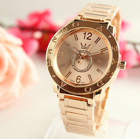 Fashion trends, men's sports quartz watches, double bar nails, digital drill powder, big O style, new supplies null