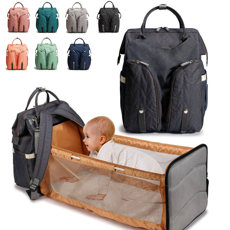 Portable Folding Crib Mummy Bag null