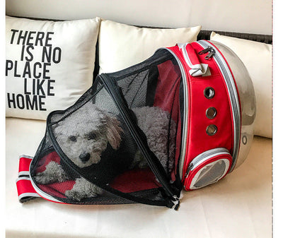 Portable Pet Puppy Backpack Carrier Bubble, New Space Capsule Design 360 Degree Sightseeing Rabbit Rucksack Handbag null
