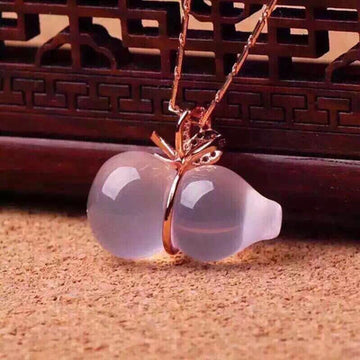 18K Rose Gold Plated Gourd Charm
