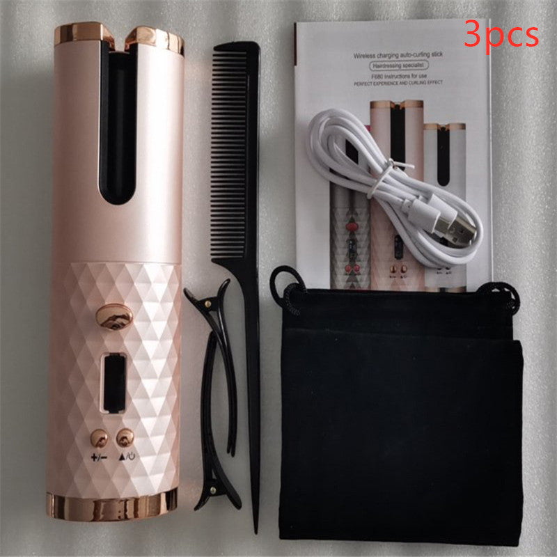 Multifunctional Automatic Wireless Curling Iron null