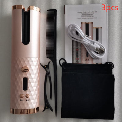 Multifunctional Automatic Wireless Curling Iron null