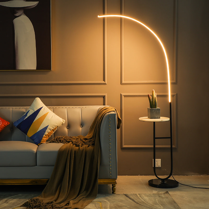 Ins Style Bedroom Bedside Creative Minimalist Vertical Table Lamp - Morderncharm store