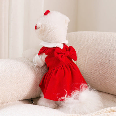 Puppy New Year Pet New Year Clothing null