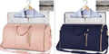 Large Capacity Travel Duffle Bag Women's Handbag Folding Suit Bag Waterproof Clothes Totes null