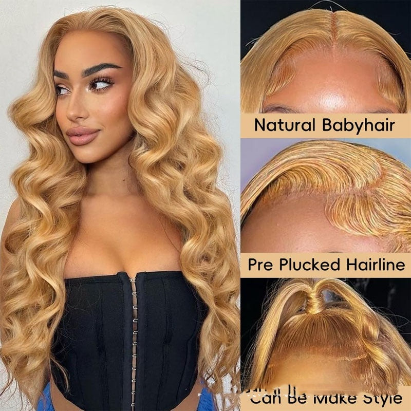 Human Hair Wig Front Lace All Real Hair 13 X4 Headgear null
