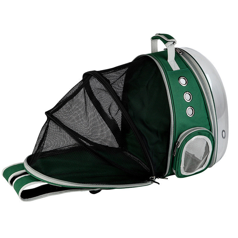 Portable Pet Puppy Backpack Carrier Bubble, New Space Capsule Design 360 Degree Sightseeing Rabbit Rucksack Handbag null