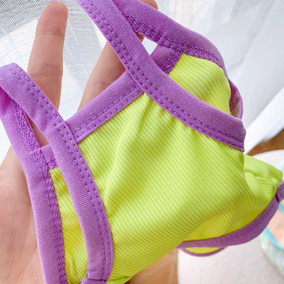 Pet Dog Cat Summer Stretch Thread Camisole null