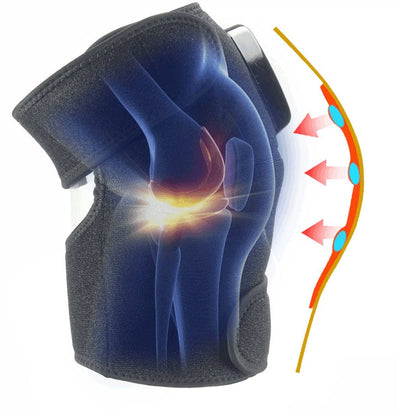 Electric Infrared Heating Knee Massager Wrap Elbow Joint Support Vibration Therapy Physiotherapy Machine Pain Relief Massageador null