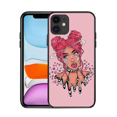 Black girl phone case null
