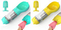 Pet Water Bottle Feeder Bowl Garbage Bag Storage Portable Pet Outdoor Travel 3 In 1 Dog Water Bottle null