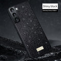 Glitter Leather Case Drop-resistant S23Ultra Phone Case null