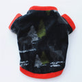 Dog Christmas Clothing Optional Classic Pattern Christmas Hat Ginger Cake Autumn And Winter Pullover Fluffy Jacket Warm Hoodie null