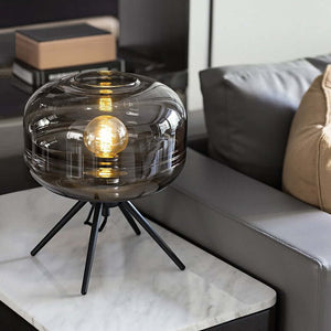 Individual Design Of Industrial Wind Glass Living Room Table Lamp null