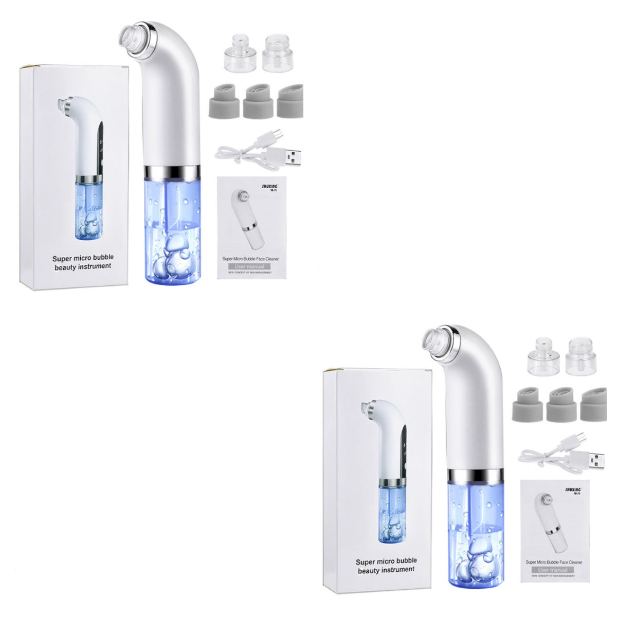 Blackhead Remover Pore Vacuum Cleaner Upgraded Blackhead Vacuum Rechargeable Face Vacuum Comedone Extractor Tool For Blackhead null