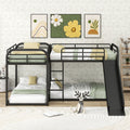 Wooden Montessori floor house bed with natural finish, suitable for toddler or preschool bedroom, featuring a cozy, open design.