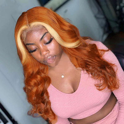 4X4 Human Hair Wig Head Cover Highlights 613 null