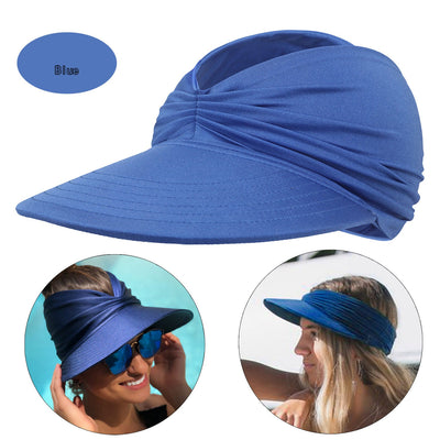 Women's New Empty Top Sunscreen Sports Beach Sun Hat null