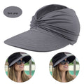 Women's New Empty Top Sunscreen Sports Beach Sun Hat null