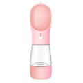 Pet Dog Water Bottle Feeder Bowl Portable Water Food Bottle Pets Outdoor Travel Drinking Dog Bowls Water Bowl For Dogs null
