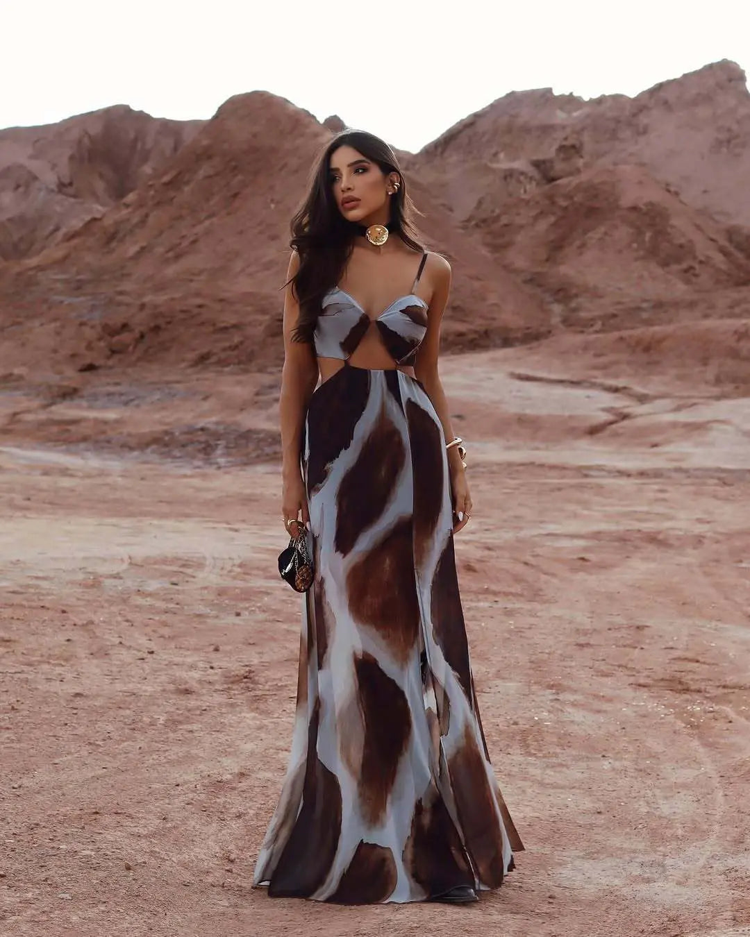 Tie-dye Sexy Front