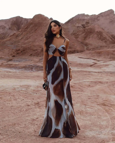 Tie-dye Sexy Front