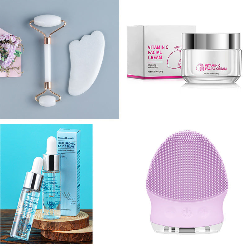 Hyaluronic Acid Face Serum Anti-Aging Shrink Pore Whitening Moisturizing Face Cream Dry Skin Care null