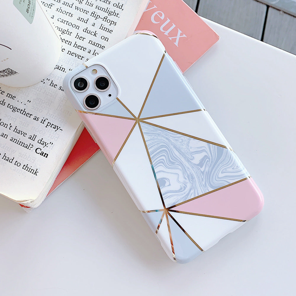Geometric mosaic phone case null