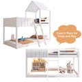 Modern Kids’ Playhouse Bunk Bed - Morderncharm store