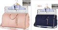 Large Capacity Travel Duffle Bag Women's Handbag Folding Suit Bag Waterproof Clothes Totes null
