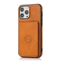 Leather Case Card Insertion Magnetic Wallet Protection Case Phone Case null