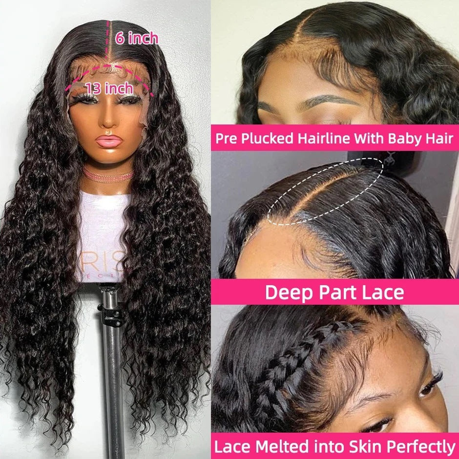 Versatile Human Hair Wig And Headband null