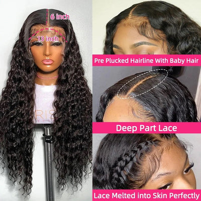 Versatile Human Hair Wig And Headband null