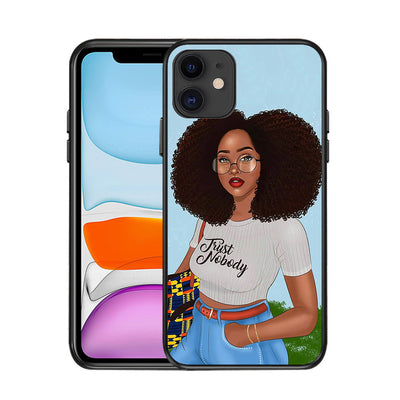 Black girl phone case null