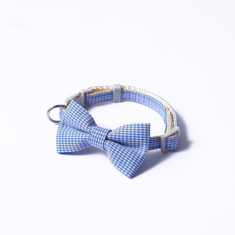 Pet Adjustable Bow Cat Collar null