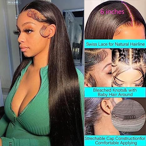 New Front Lace Human Hair Wig null