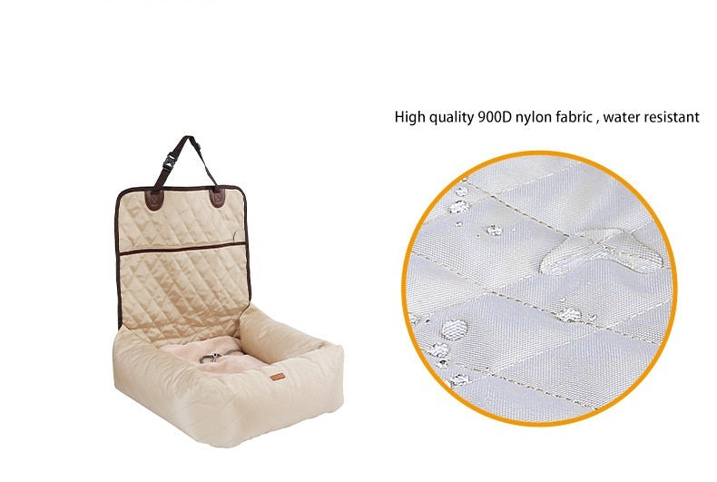 2 In 1 Pet Dog Carrier Folding Car Seat Pad Thickened Multi-purpose Pet Bed Dog Car Mattress Pets Supplies null