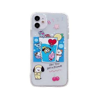 Transparent silicone phone case null
