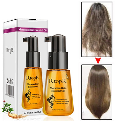 Hair care essential oil null
