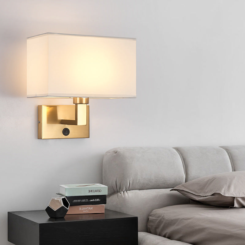 Wall Lamp With Bedroom Bedside Wall Lamp Simple Home Design - Morderncharm store