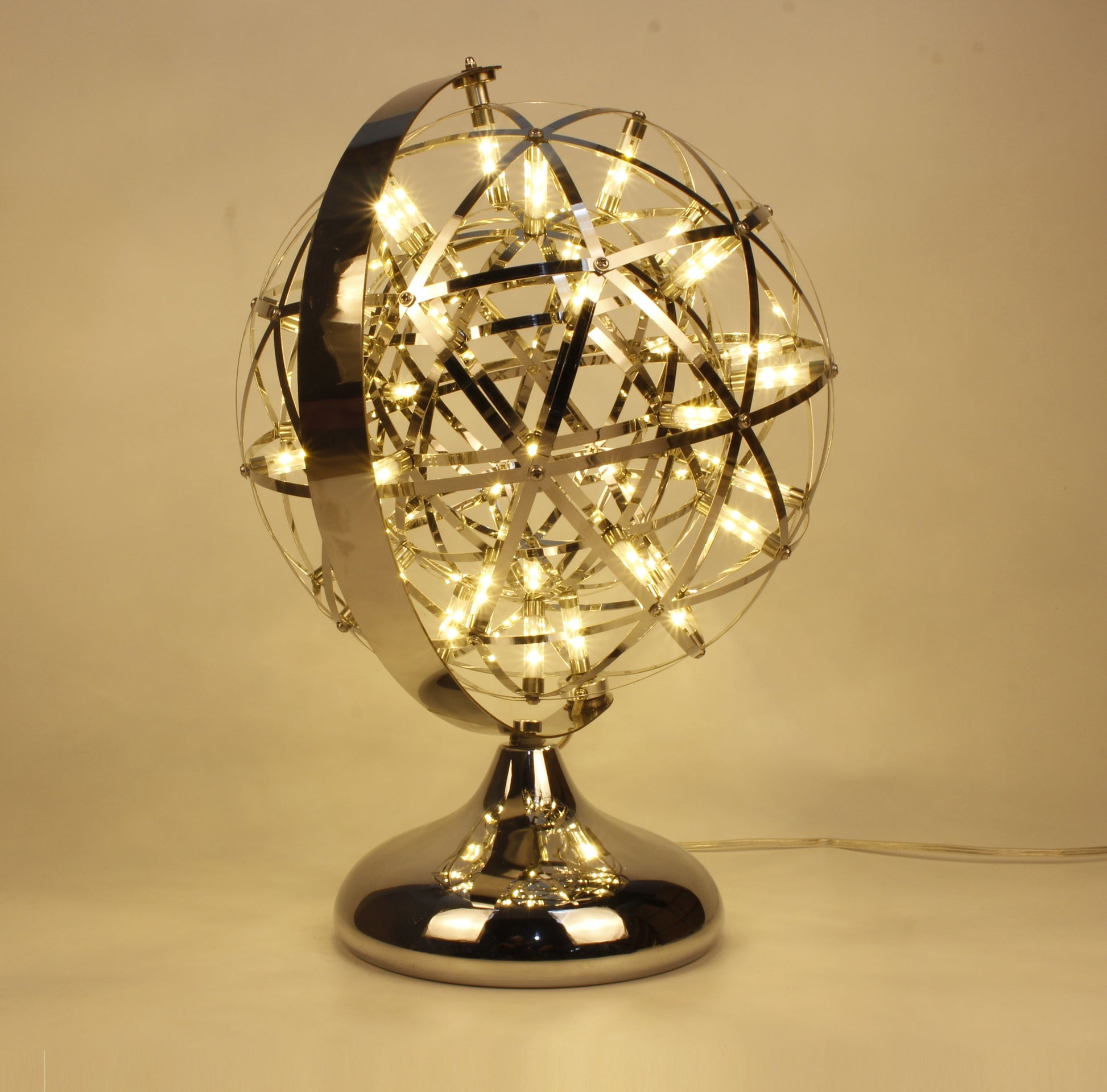 Stainless Steel Ambience Decorative Table Lamp null