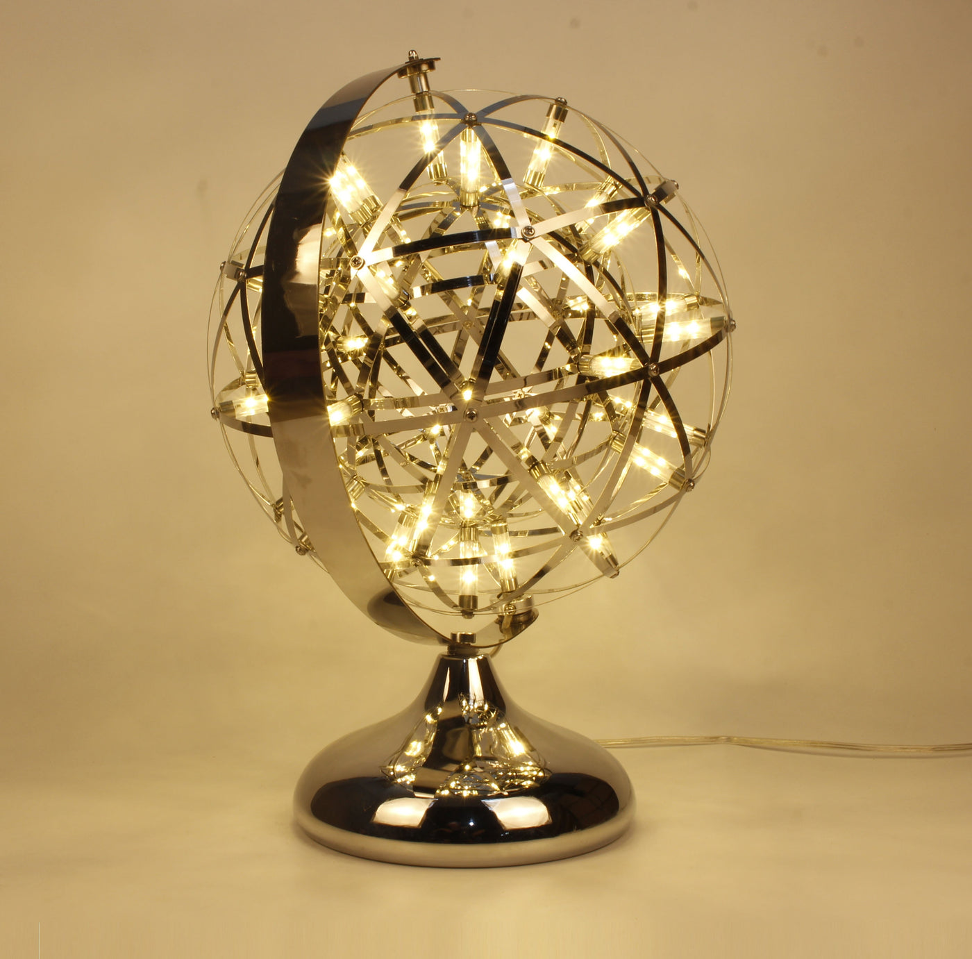Stainless Steel Ambience Decorative Table Lamp null
