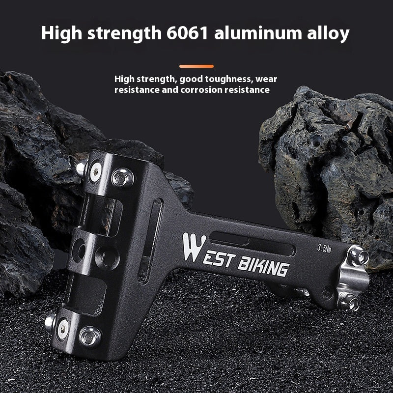 Bicycle Double Water Bottle Cage Extension Bracket null