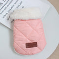 Dog Clothes Autumn And Winter Clothing Thickened Warm Cotton Coat null