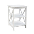 Sofa Small Coffee Table X-type Three-layer Partition Storage Side Table null